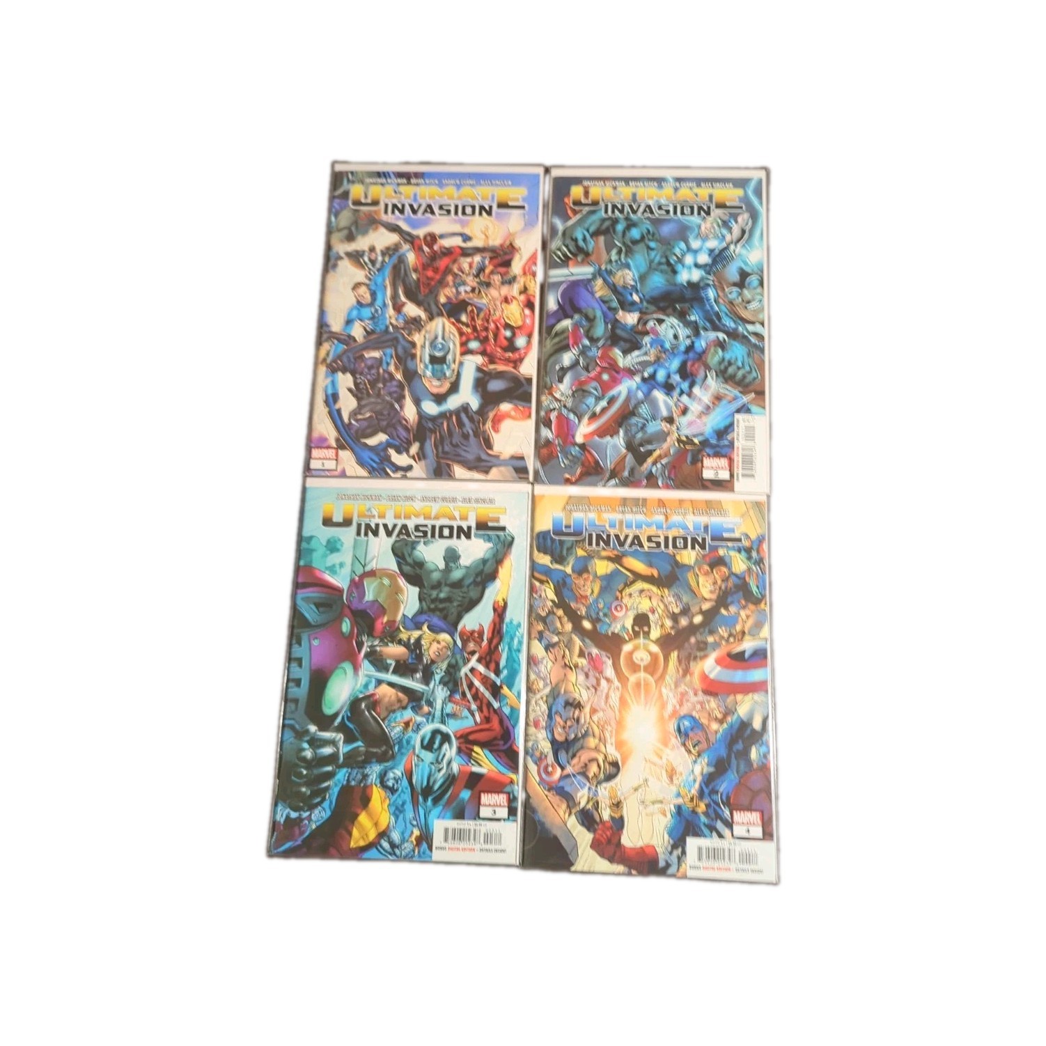 Ultimate Invasion #1-4 (2023) Full Series, Jonathan Hickman