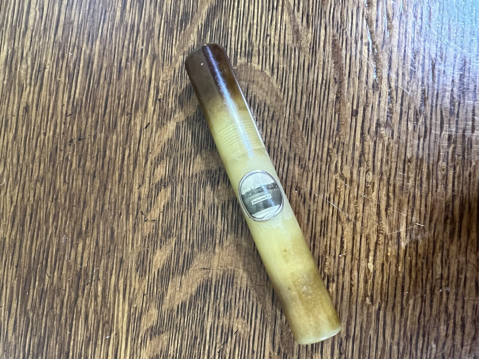 Vintage Shelburne Nova Scotia Celluloid Bakelite Cigarette Holder Vintage Shelburne Nova Scotia Celluloid Bakelite Cigarette Holder