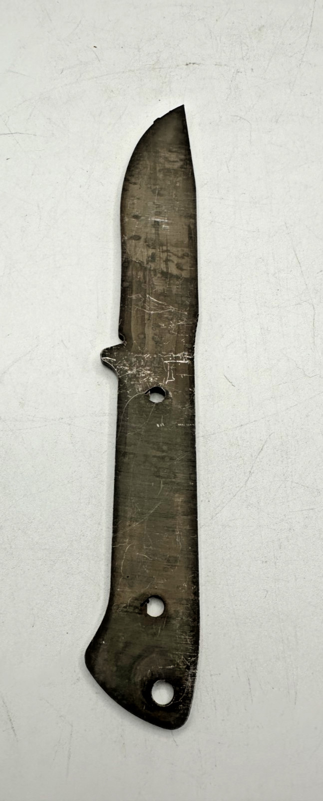 Laser-cut Steel knife blank Laser-cut Steel knife blank