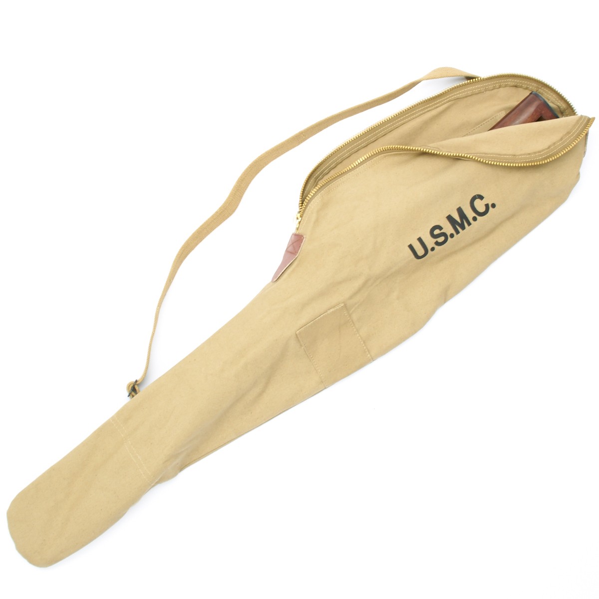 U.S. WWII M1 Carbine Canvas Carry Case Marked U.S.M.C. U.S. WWII M1 Carbine Canvas Carry Case Marked U.S.M.C.