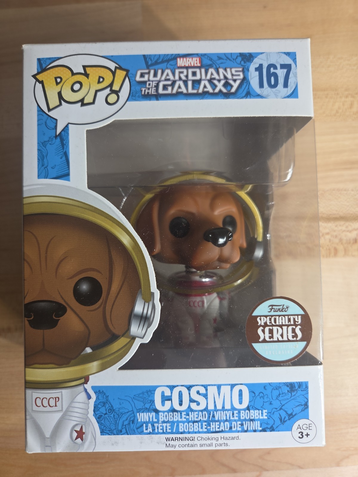 VAULTED Funko Pop Marvel: COSMO #167 Guardians Of The Galaxy Specialty Series VAULTED Funko Pop Marvel: COSMO #167 Guardians Of The Galaxy Specialty Series