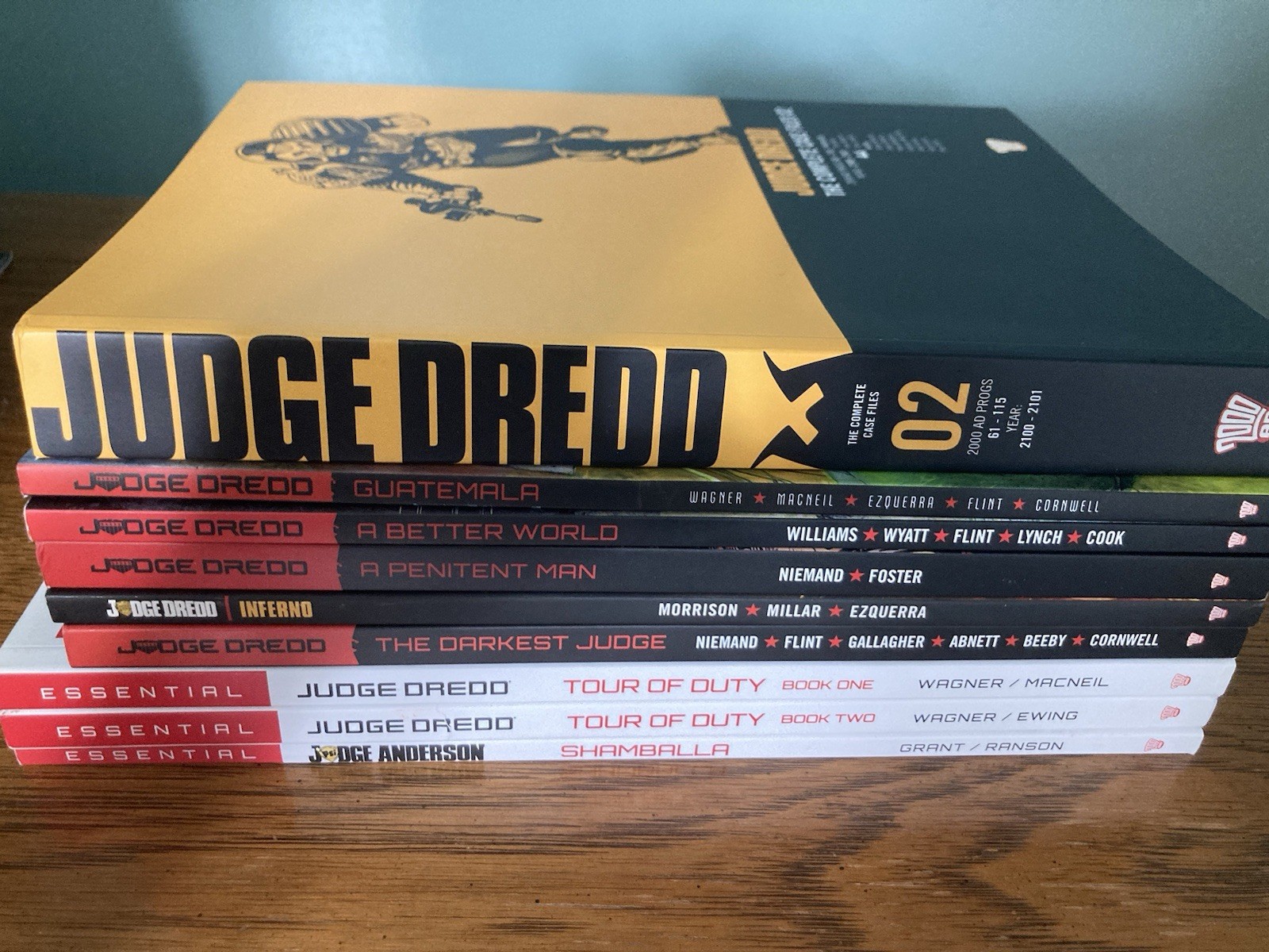 Judge Dredd Lot Tour Of Duty Inferno Case Files 2 Guatemala Better World Darkes 