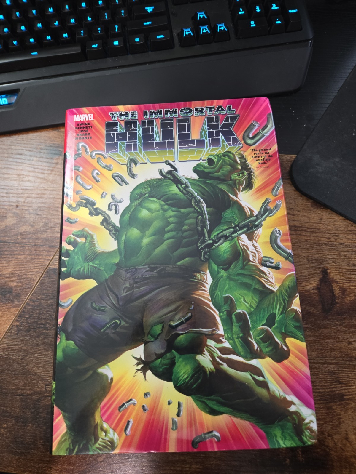 Immortal Hulk Hardcover Omnibus by Al Ewing & Joe Bennet Marvel Comics Immortal Hulk Hardcover Omnibus by Al Ewing & Joe Bennet Marvel Comics