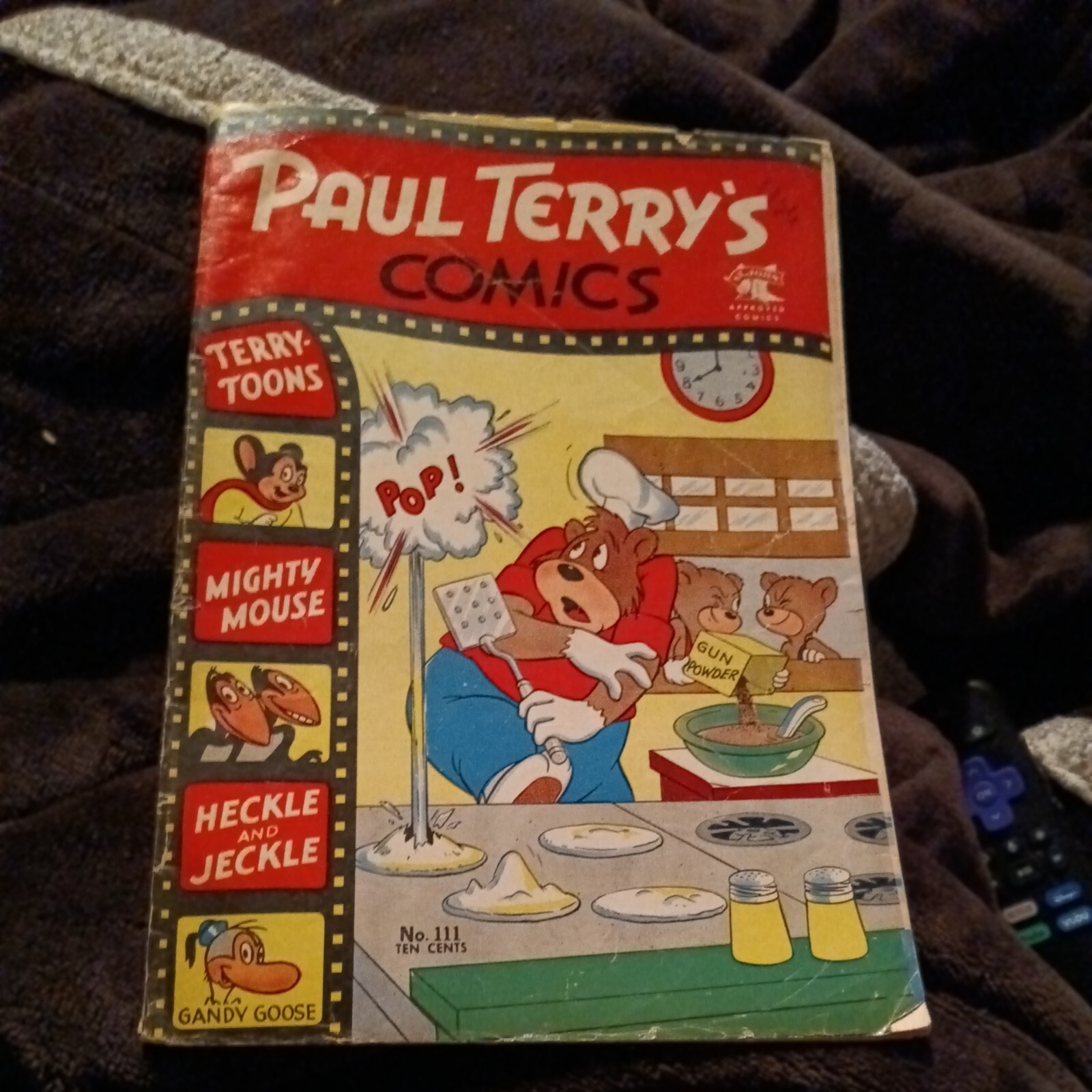 Paul Terry's Comics #111 golden age 1954-St. John-Mighty Mouse-Heckle & Jeckle Paul Terry's Comics #111 golden age 1954-St. John-Mighty Mouse-Heckle & Jeckle