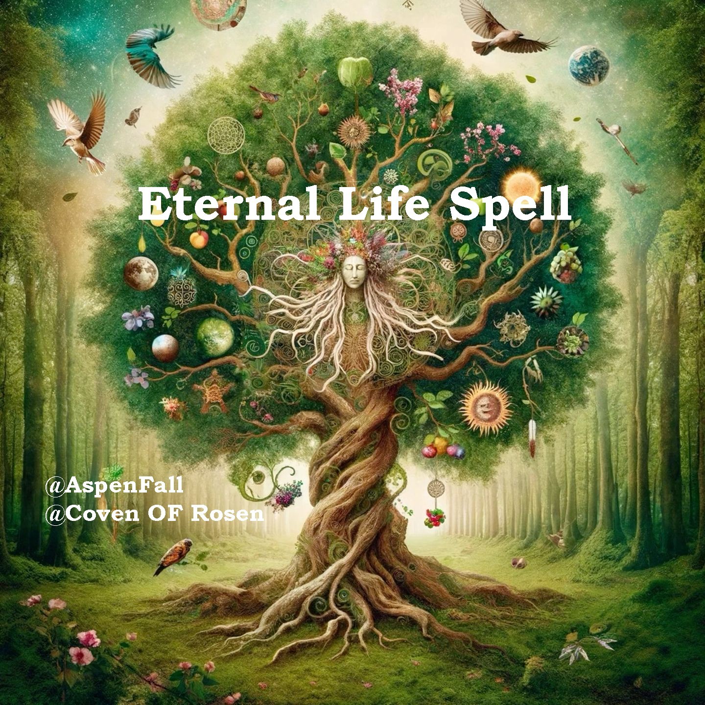 Eternal Life Blessing Witches Spell Kit Immortality, Timeless Vitality/ Health Eternal Life Blessing Witches Spell Kit Immortality, Timeless Vitality/ Health