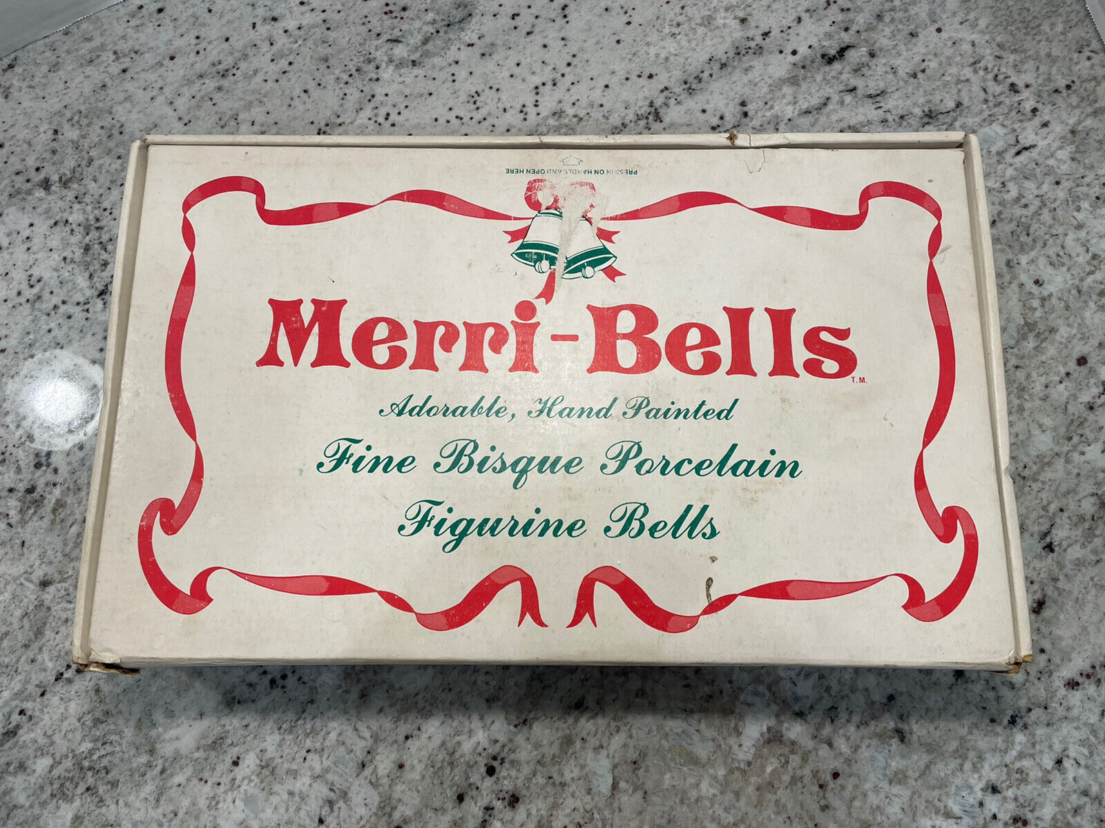 Jasco 1978 Merri-Bells 11 Fine Bisque Porcelain Figurine Bells, Vintage 