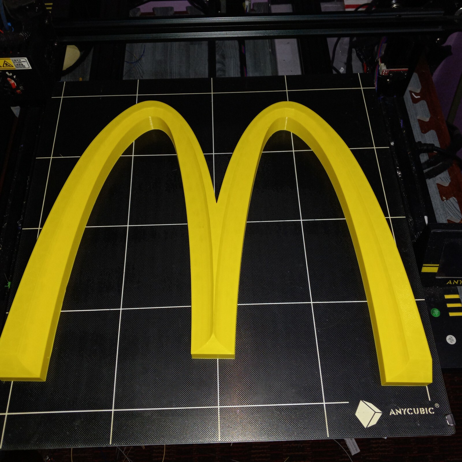 SALE McDonald’s Big “M” 3D Advertising Sign Golden Arch 12"×10" 3D Printed SALE McDonald’s Big “M” 3D Advertising Sign Golden Arch 12"×10" 3D Printed