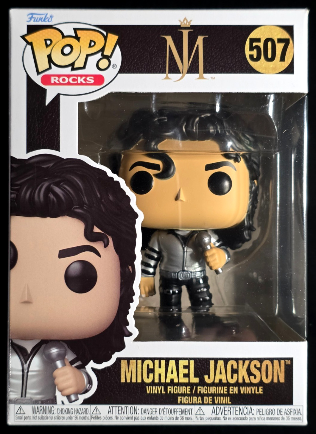 Funko Pop - Michael Jackson #507 (METALLIC) - Rocks - Vinyl Figure Funko Pop - Michael Jackson #507 (METALLIC) - Rocks - Vinyl Figure