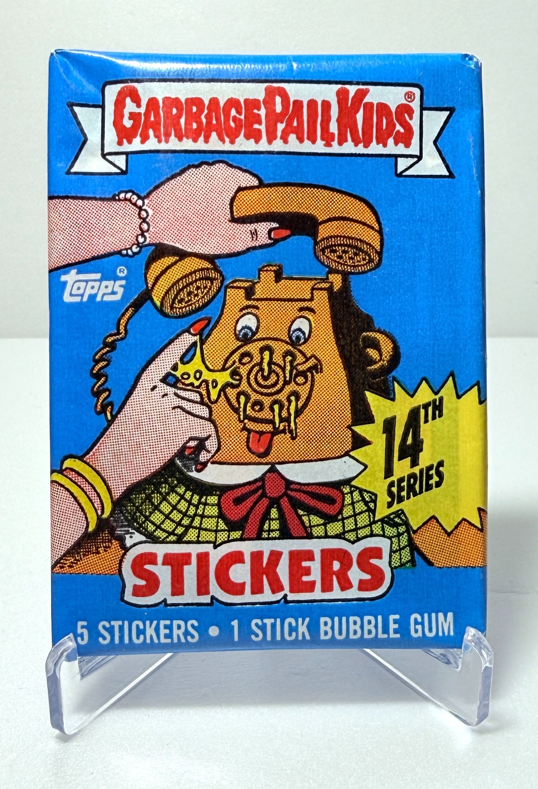 Garbage Pail Kids 14th Series wax packs - OS14 GPK 1988 factory sealed vintage Garbage Pail Kids 14th Series wax packs - OS14 GPK 1988 factory sealed vintage
