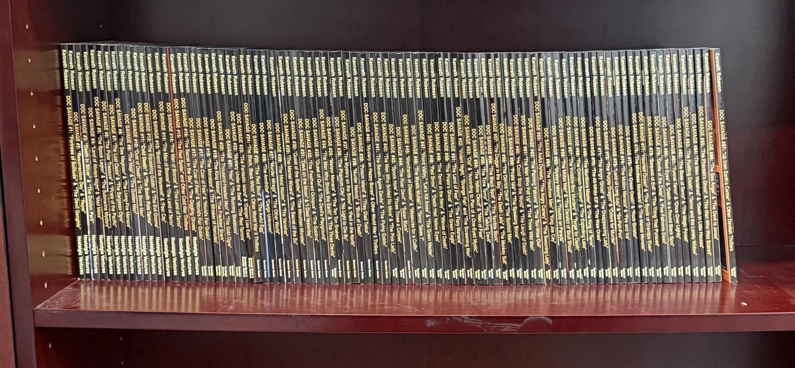 HUGE LOT OF 89 DOC SAVAGE Sanctum Books Kenneth Robeson RARE FIND HUGE LOT OF 89 DOC SAVAGE Sanctum Books Kenneth Robeson RARE FIND
