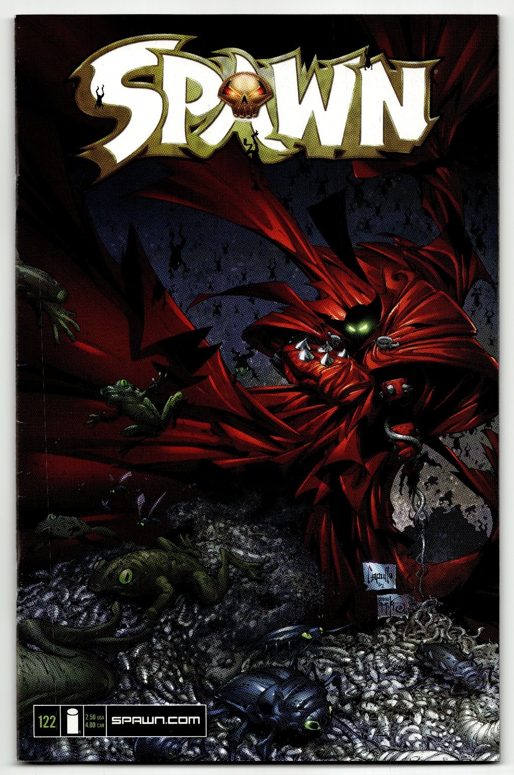Spawn #122 Image Comics Greg Capullo Modern Age 2003 Spawn #122 Image Comics Greg Capullo Modern Age 2003