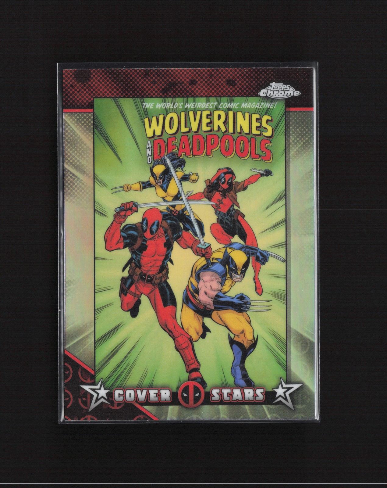 2025 Topps Chrome Marvel Deadpool #CS-27 Wolverines & Deadpools #1 2025 Topps Chrome Marvel Deadpool #CS-27 Wolverines & Deadpools #1