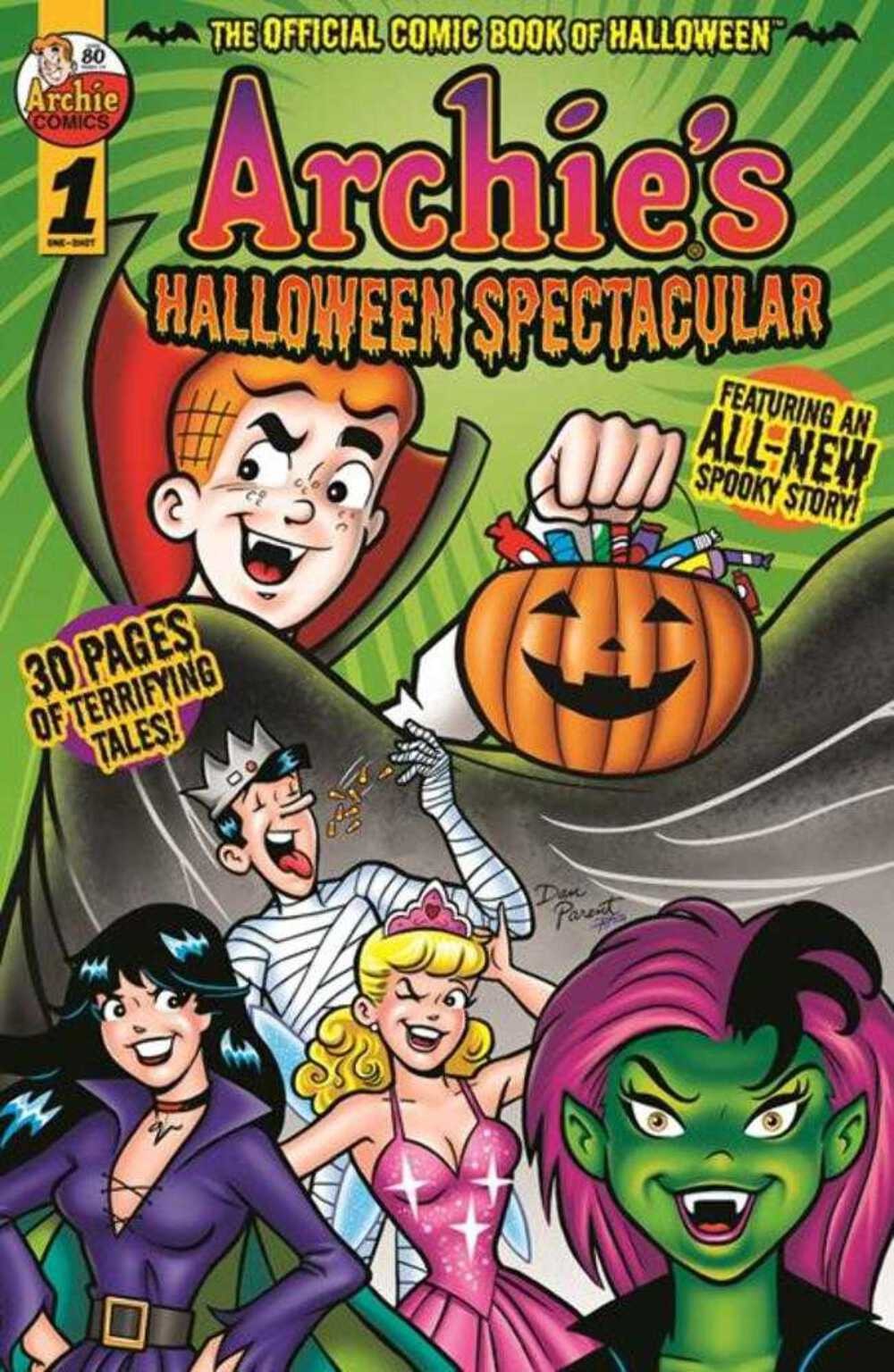 Archies Halloween Spectacular #1 (One Shot) Cover A Dan Parent Rosario Tito Pena Archies Halloween Spectacular #1 (One Shot) Cover A Dan Parent Rosario Tito Pena