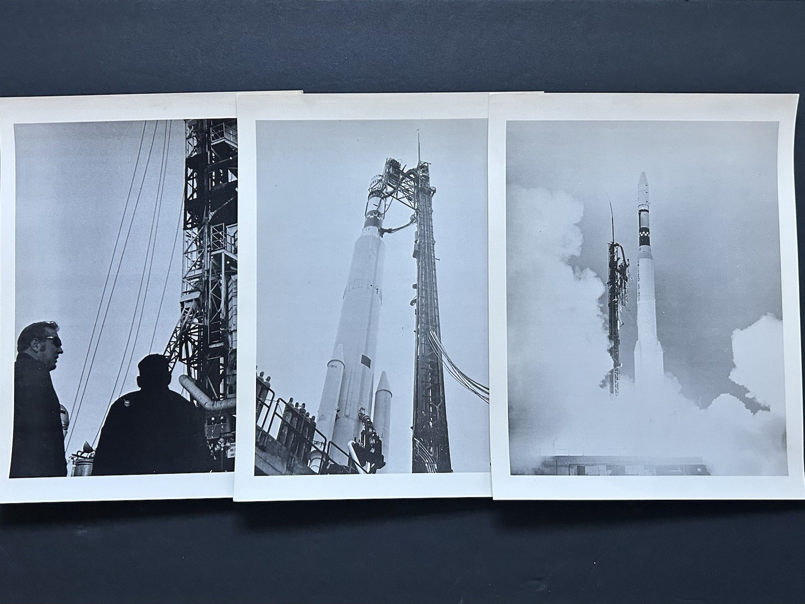 1969 NASA TRW “OGO-F Satellite Thorad Agena-D Rocket” Photograph Lot of 3 1969 NASA TRW “OGO-F Satellite Thorad Agena-D Rocket” Photograph Lot of 3