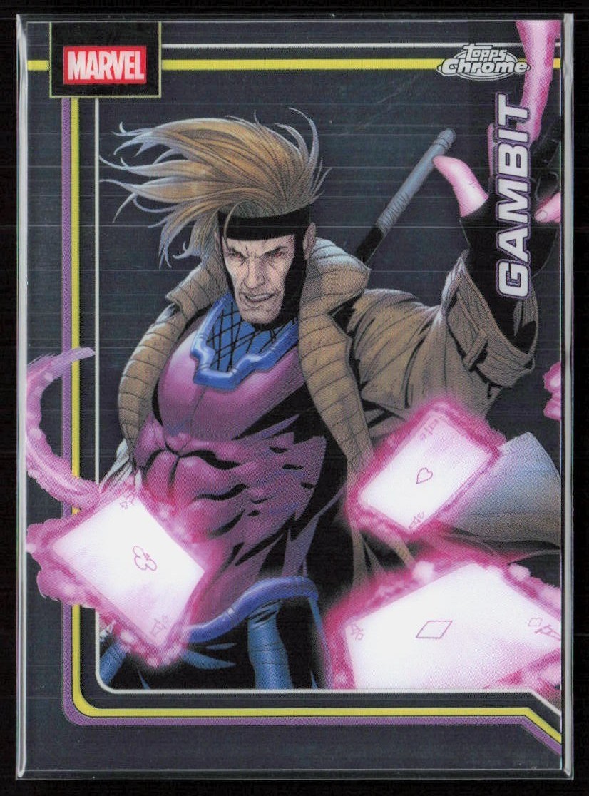 2026 Topps Chrome Marvel Comics #039 Gambit - NM 2026 Topps Chrome Marvel Comics #039 Gambit - NM