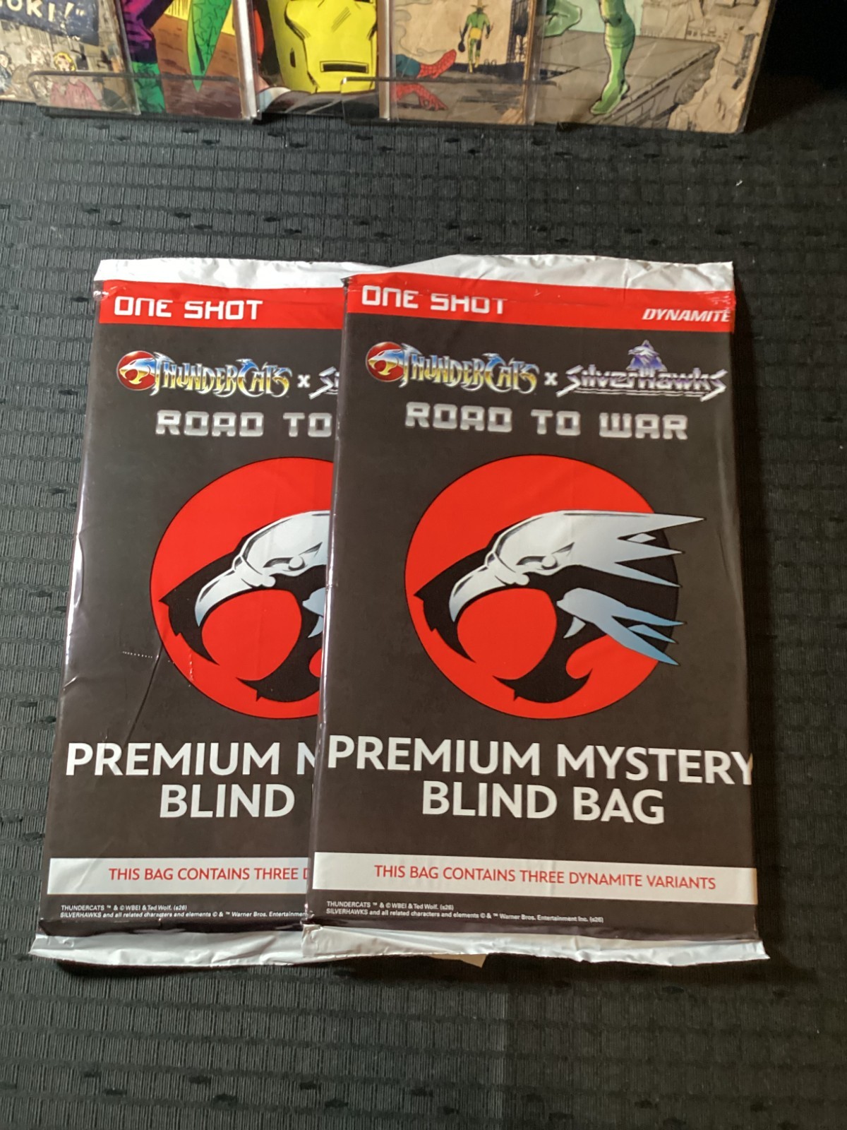 2 Packs THUNDERCATS X SILVERHAWKS ROAD TO WAR (ONE SHOT) COVER F BLIND BAG VAR 2 Packs THUNDERCATS X SILVERHAWKS ROAD TO WAR (ONE SHOT) COVER F BLIND BAG VAR