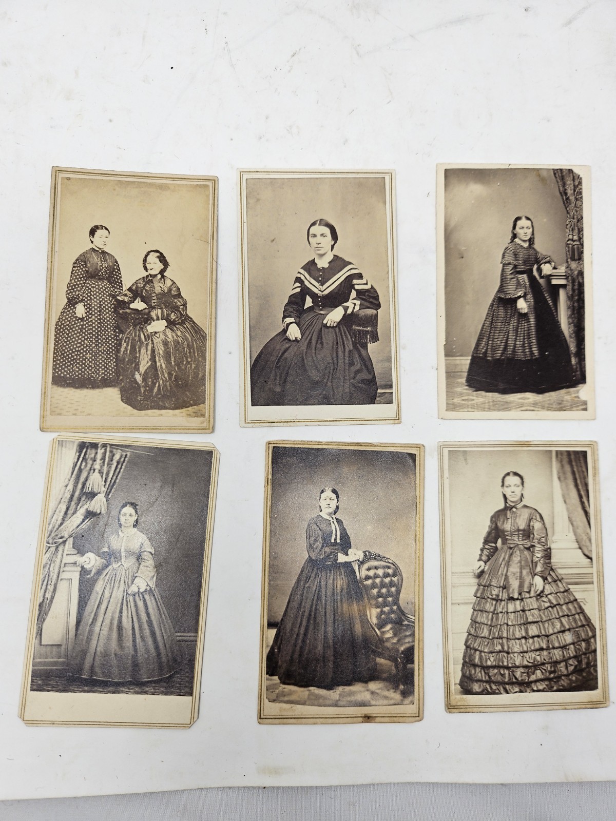 Lot of CDV’s FASHIONABLE LADIES 1850’s -80’s Carte de Vista Photos Lot of CDV’s FASHIONABLE LADIES 1850’s -80’s Carte de Vista Photos