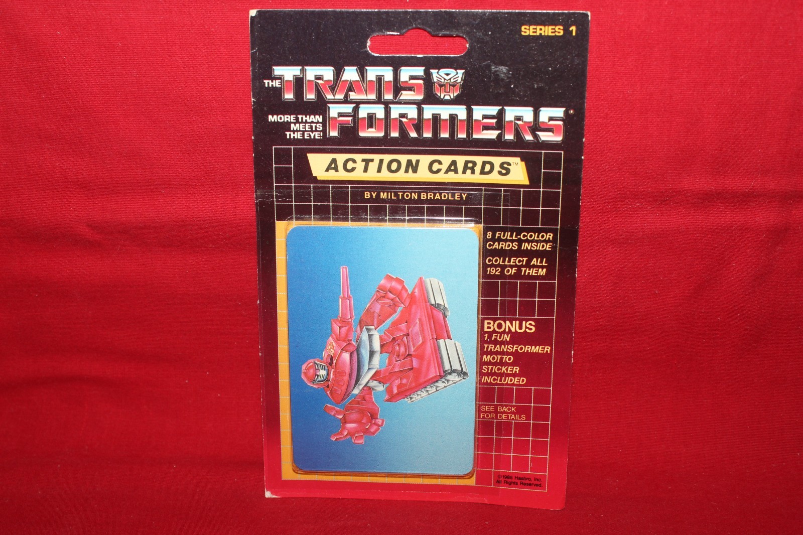 1985 Transformers Hasbro Factory Sealed Blister Pack # 31 Warpath on Top 1985 Transformers Hasbro Factory Sealed Blister Pack # 31 Warpath on Top