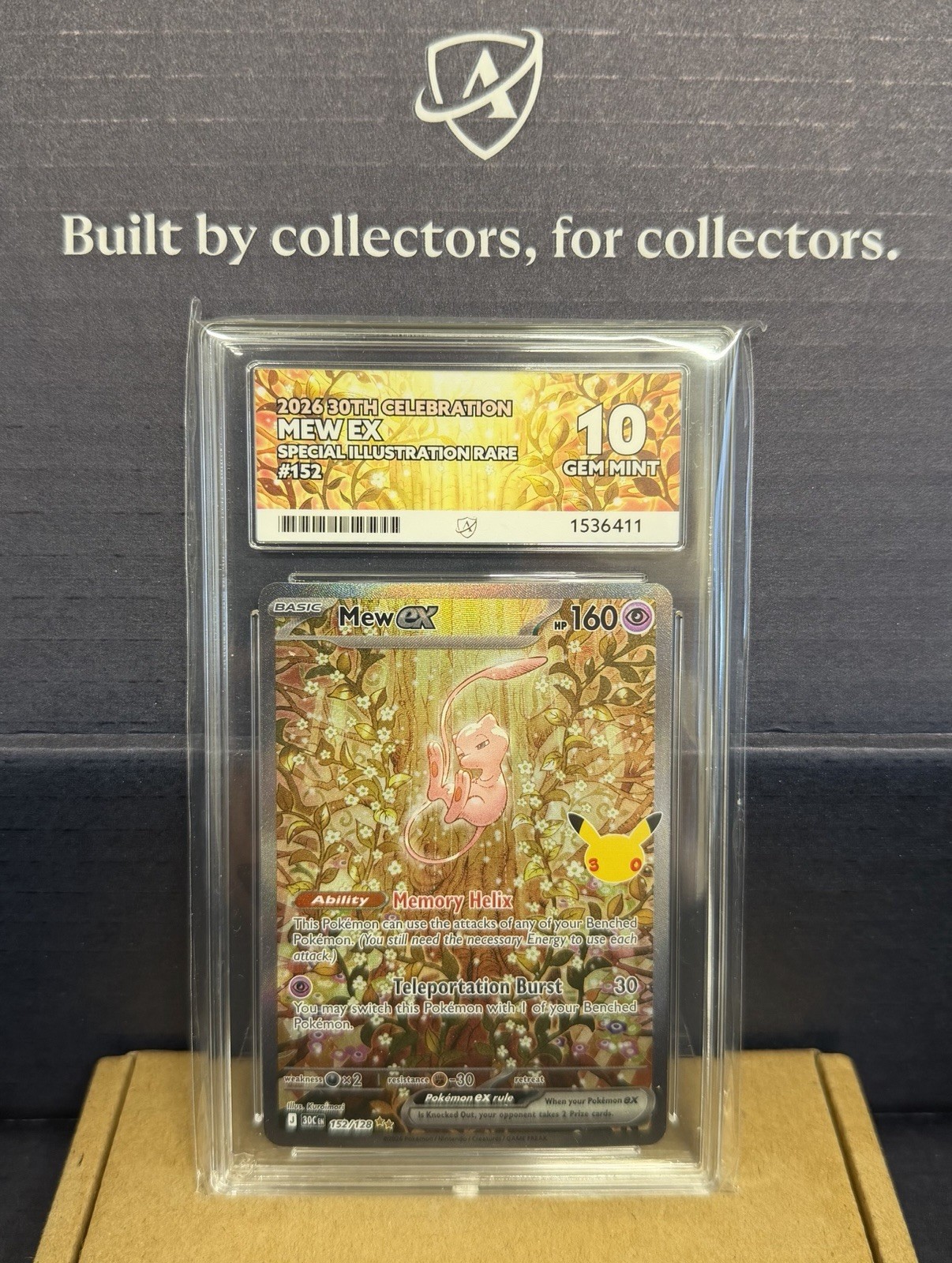 POKEMON TCG ACE 10 MEW EX 152/128 30th SIR PERFECT SUB-GRADES ACE 10 POKEMON TCG ACE 10 MEW EX 152/128 30th SIR PERFECT SUB-GRADES ACE 10