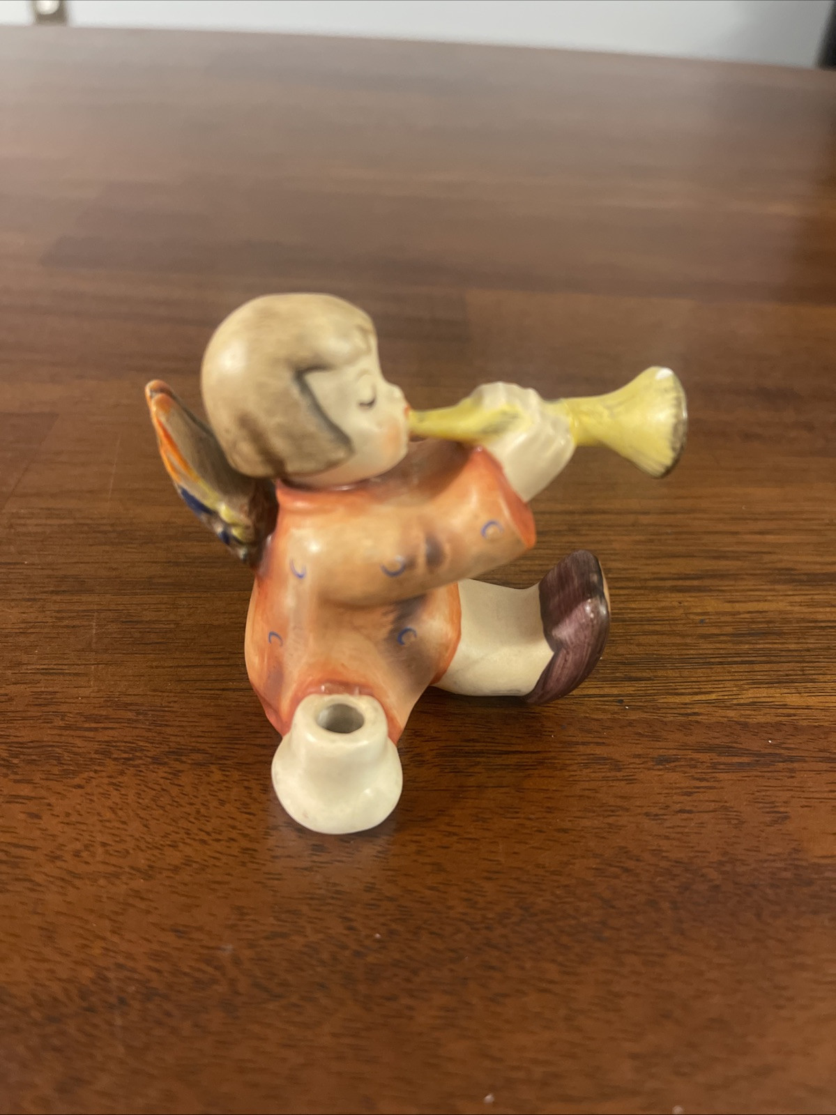 VINTAGE GOBBLE HUMMEL FIGURINE JOYOUS NEWS ANGEL With TRUMPET #238C VINTAGE GOBBLE HUMMEL FIGURINE JOYOUS NEWS ANGEL With TRUMPET #238C