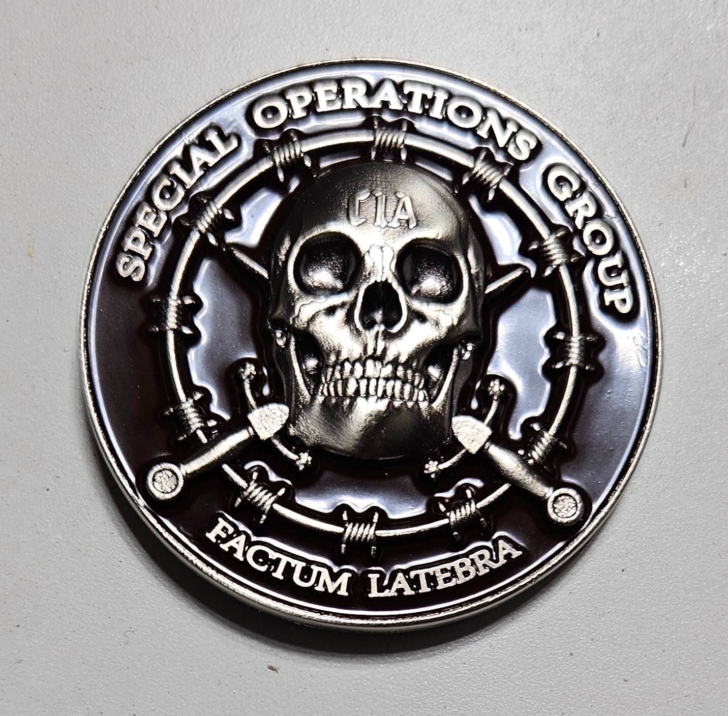2" CIA Baghdad Iraq Station Chief Challenge coin-A 31 2" CIA Baghdad Iraq Station Chief Challenge coin-A 31