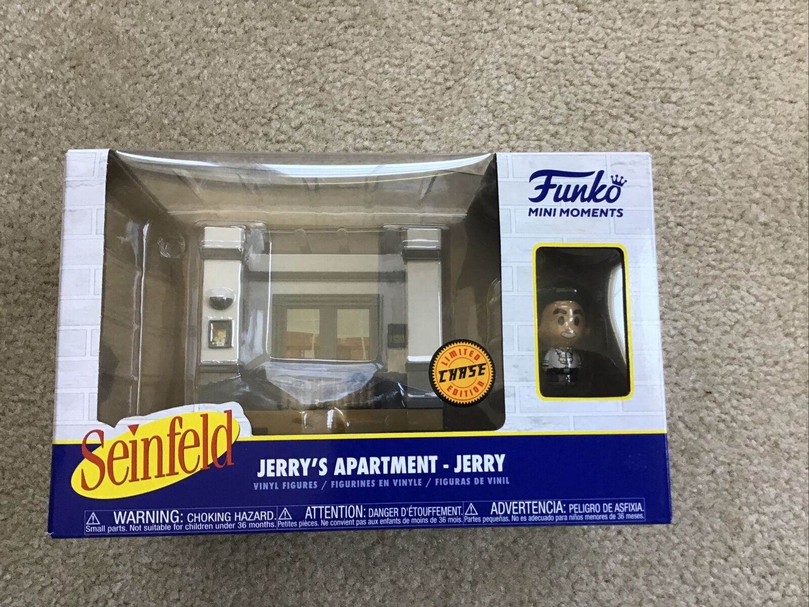 Funko Pop Seinfeld Mini Moments - Jerry's Apartment - Jerry Chase NEW
