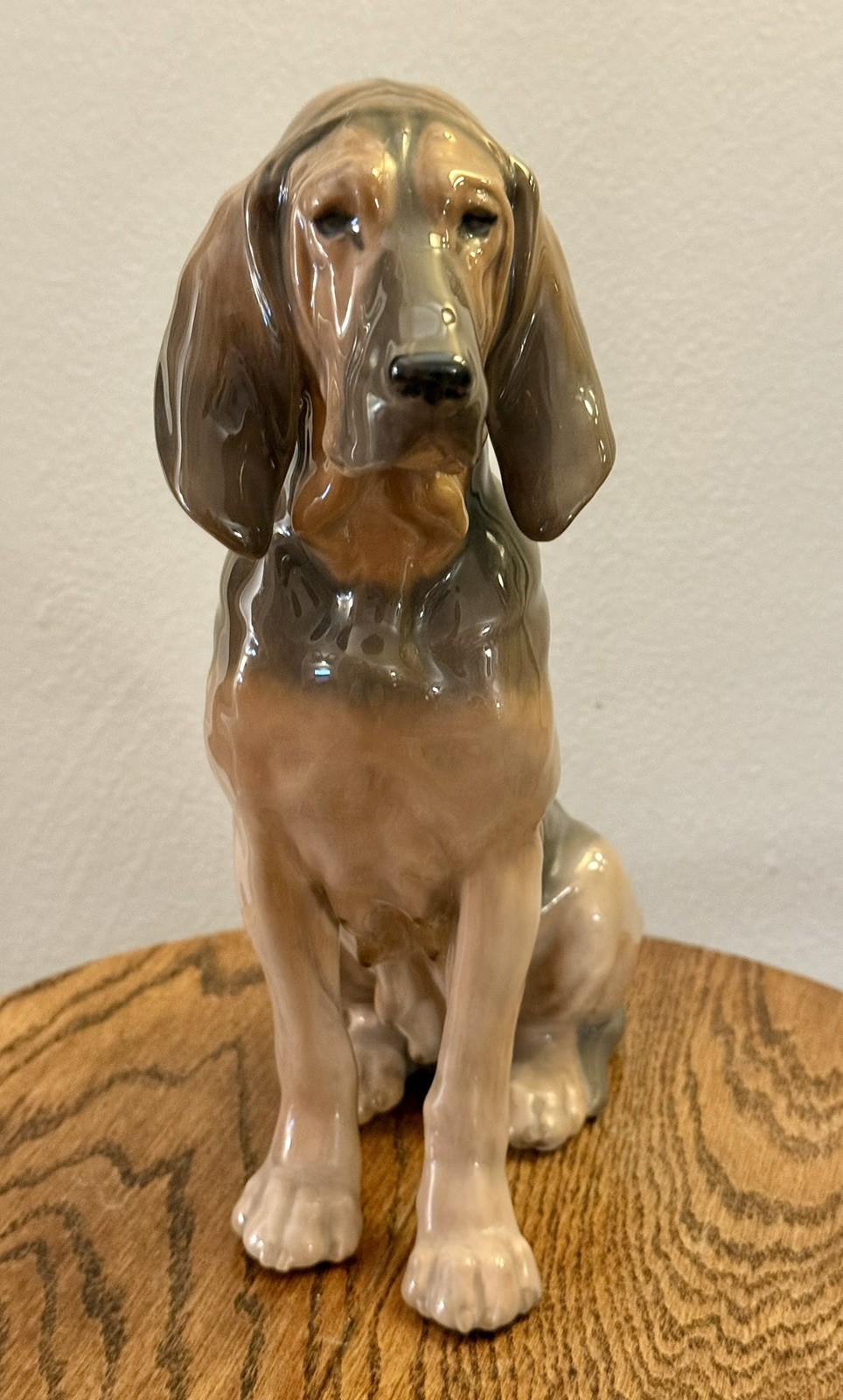 Antique 1923 Royal Copenhagen Bloodhound Dog Figurine 1322 Lauritz Jensen 1st Q Antique 1923 Royal Copenhagen Bloodhound Dog Figurine 1322 Lauritz Jensen 1st Q