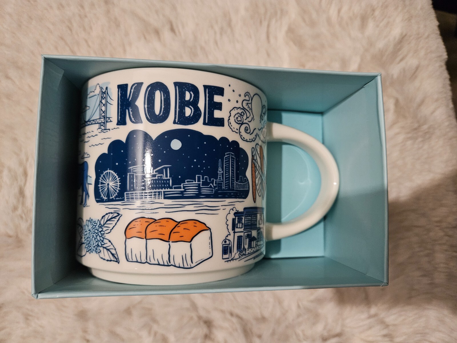 Starbucks Kobe, Japan Coffee Mug 14oz - Been There Series / New in Box Starbucks Kobe, Japan Coffee Mug 14oz - Been There Series / New in Box