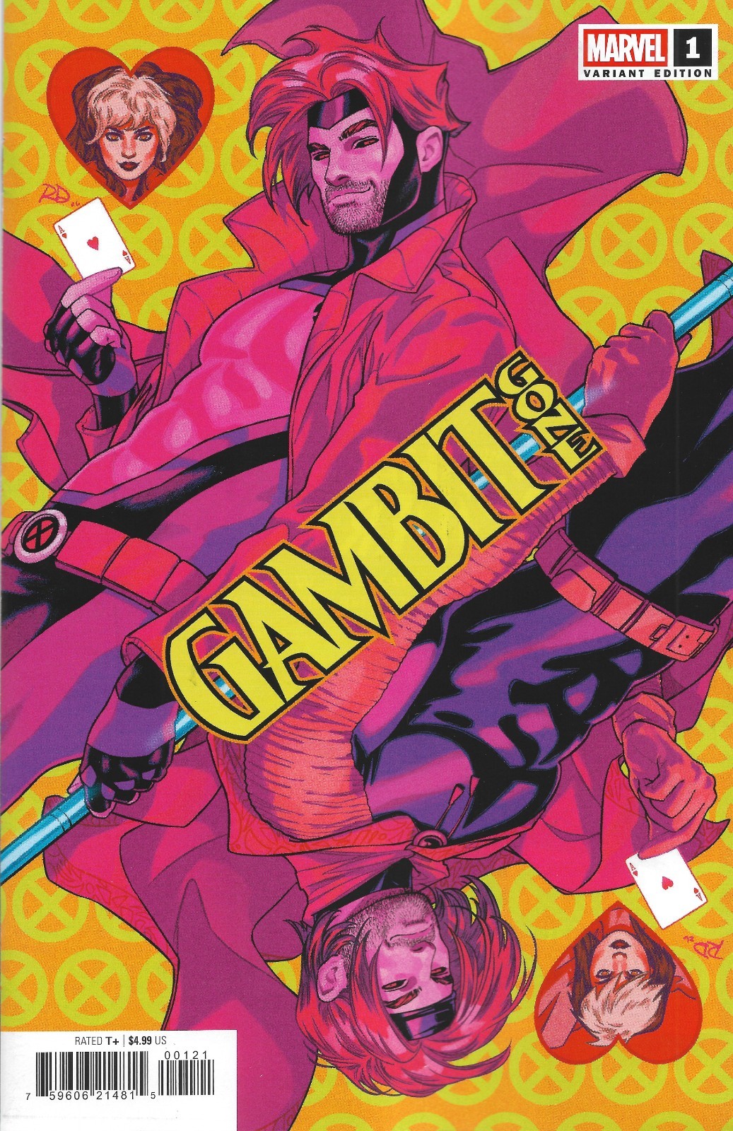 GAMBIT GONE #1 RUSSELL DAUTERMAN VARIANT (MARVEL COMICS 2026) GAMBIT GONE #1 RUSSELL DAUTERMAN VARIANT (MARVEL COMICS 2026)
