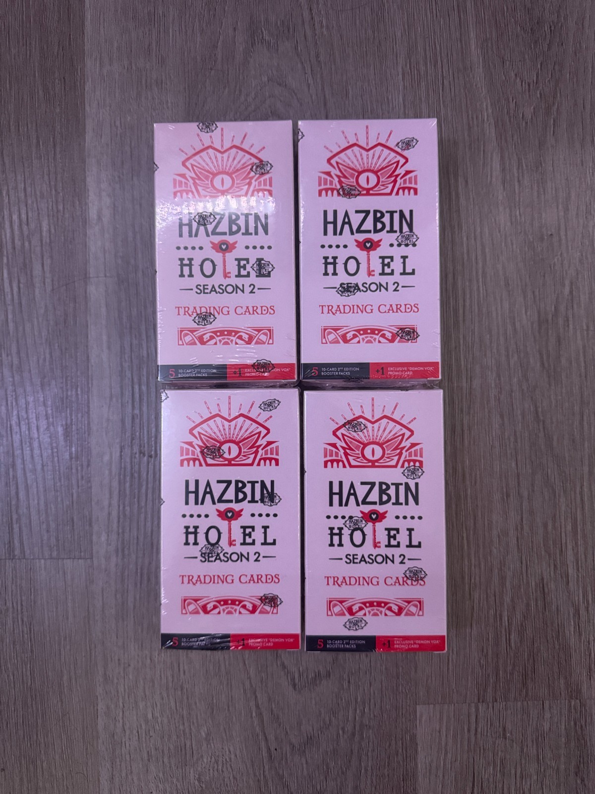 Hazbin Hotel Season Two 2nd Edition Blaster Box 4x Lot Hazbin Hotel Season Two 2nd Edition Blaster Box 4x Lot