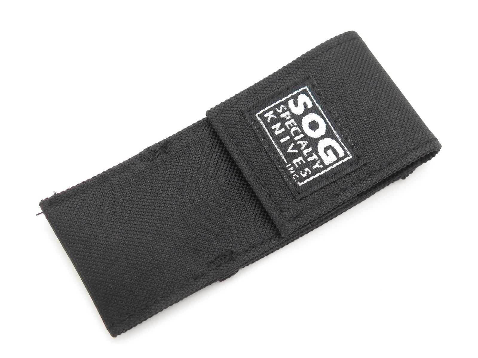 SOG Specialty Knives USA Made Black Nylon Sheath Pouch for 4.5" Folding Knife SOG Specialty Knives USA Made Black Nylon Sheath Pouch for 4.5" Folding Knife
