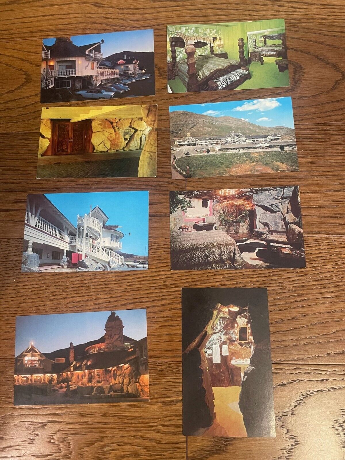 Madonna Inn Motel San Luis Obispo CA Lot of 8 Vintage Postcards California