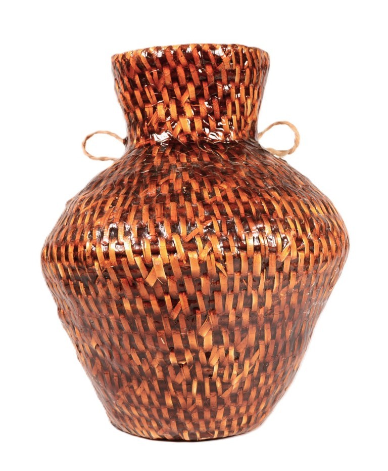 Navajo Water Pine Pitch Basket By Etta Mae Rock Navajo Water Pine Pitch Basket By Etta Mae Rock