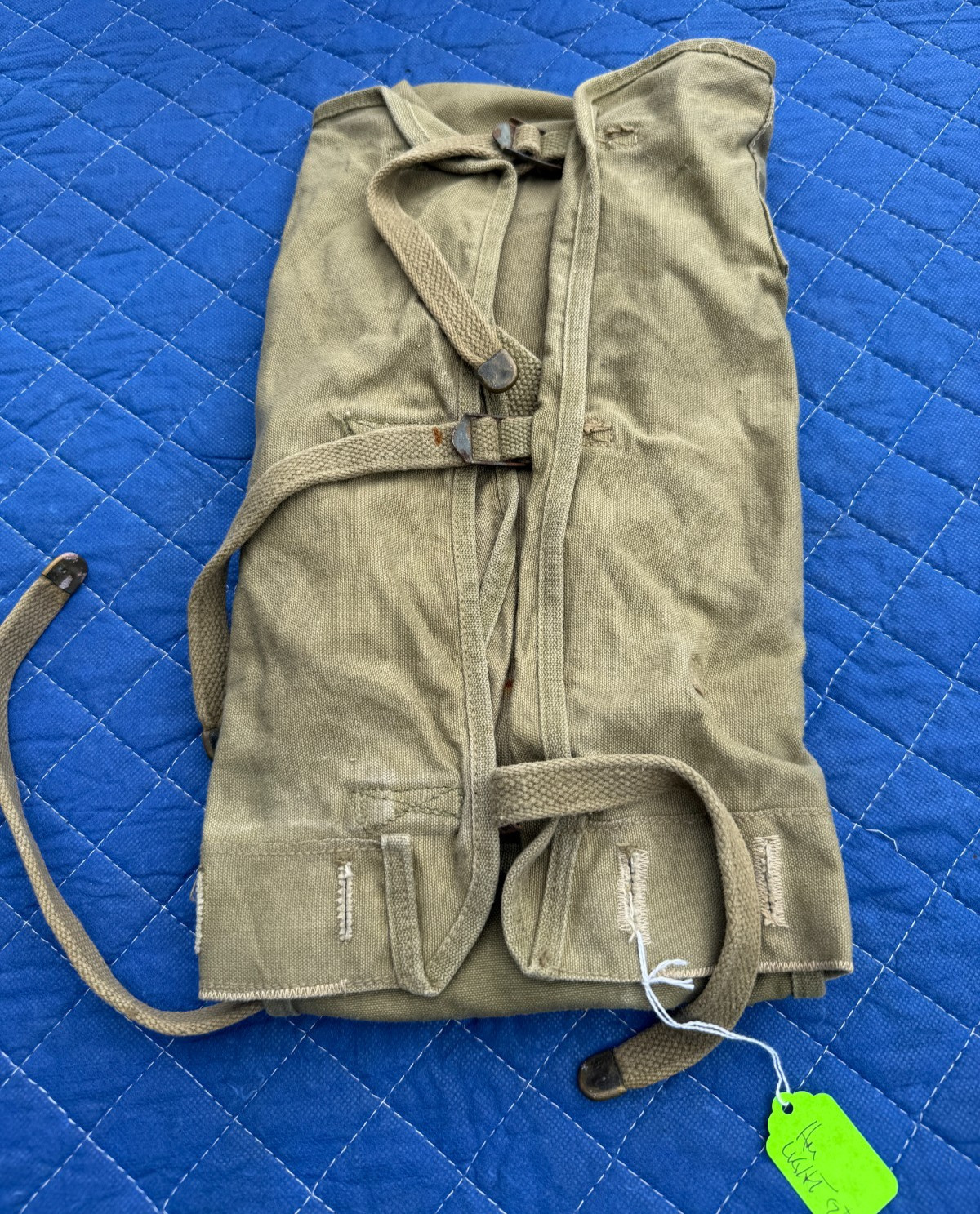 US MILITARY ARMY Field Gear Pack .HAVERSACK WWII Good Condition US MILITARY ARMY Field Gear Pack .HAVERSACK WWII Good Condition
