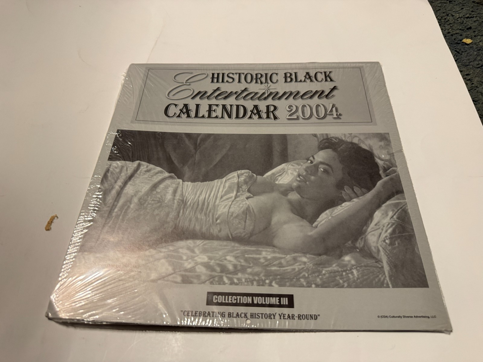 VTG HISTORIC BLACK ENTERTAINMENT 2004 CALENDAR - dorothy dandridge cover VTG HISTORIC BLACK ENTERTAINMENT 2004 CALENDAR - dorothy dandridge cover