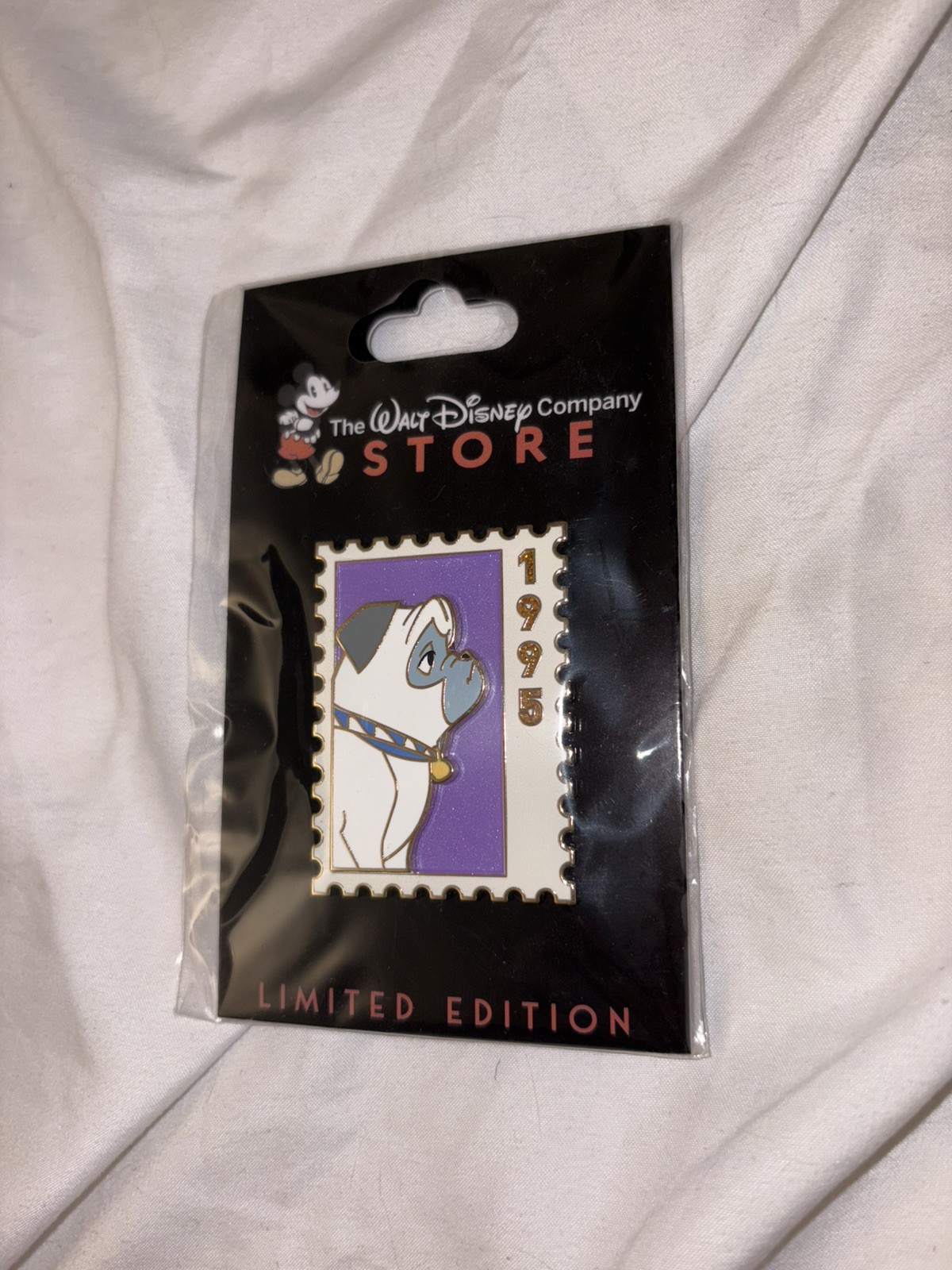 DEC TWDC Disney Percy Pocahontas Animal Stamp Pin LE 300 DEC TWDC Disney Percy Pocahontas Animal Stamp Pin LE 300