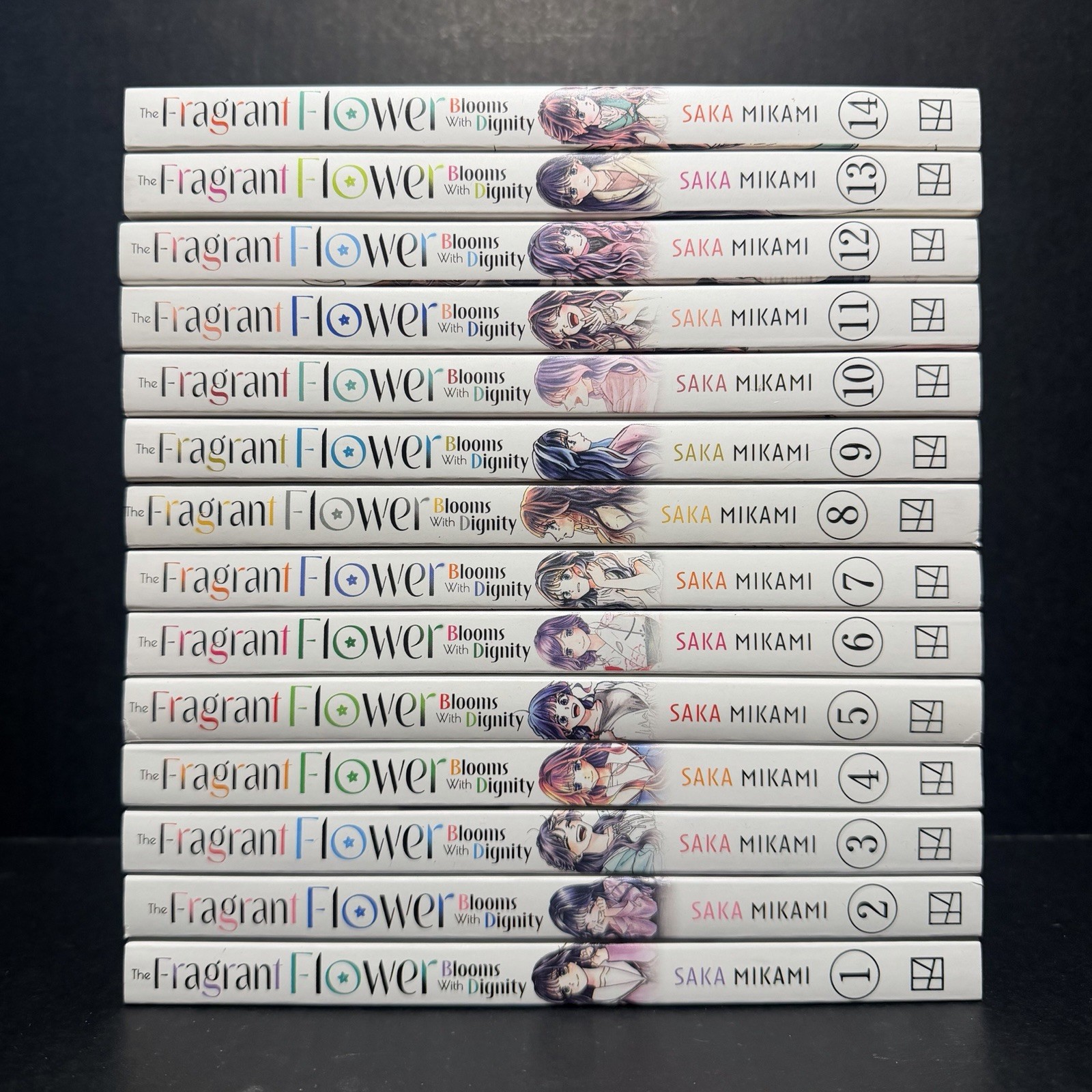 The Fragrant Flower Blooms with Dignity Manga Volumes 1-14 New English Authentic The Fragrant Flower Blooms with Dignity Manga Volumes 1-14 New English Authentic
