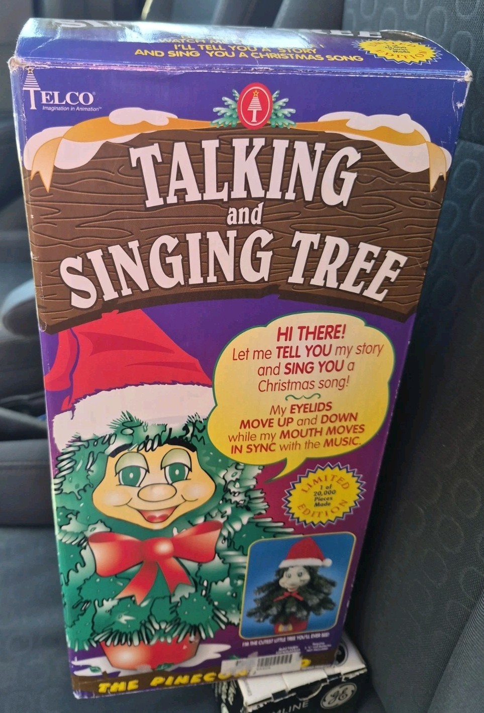 Vintage Singing Christmas Tree 1997 Telco 24" The Pinecone Kid New In Box Vintage Singing Christmas Tree 1997 Telco 24" The Pinecone Kid New In Box