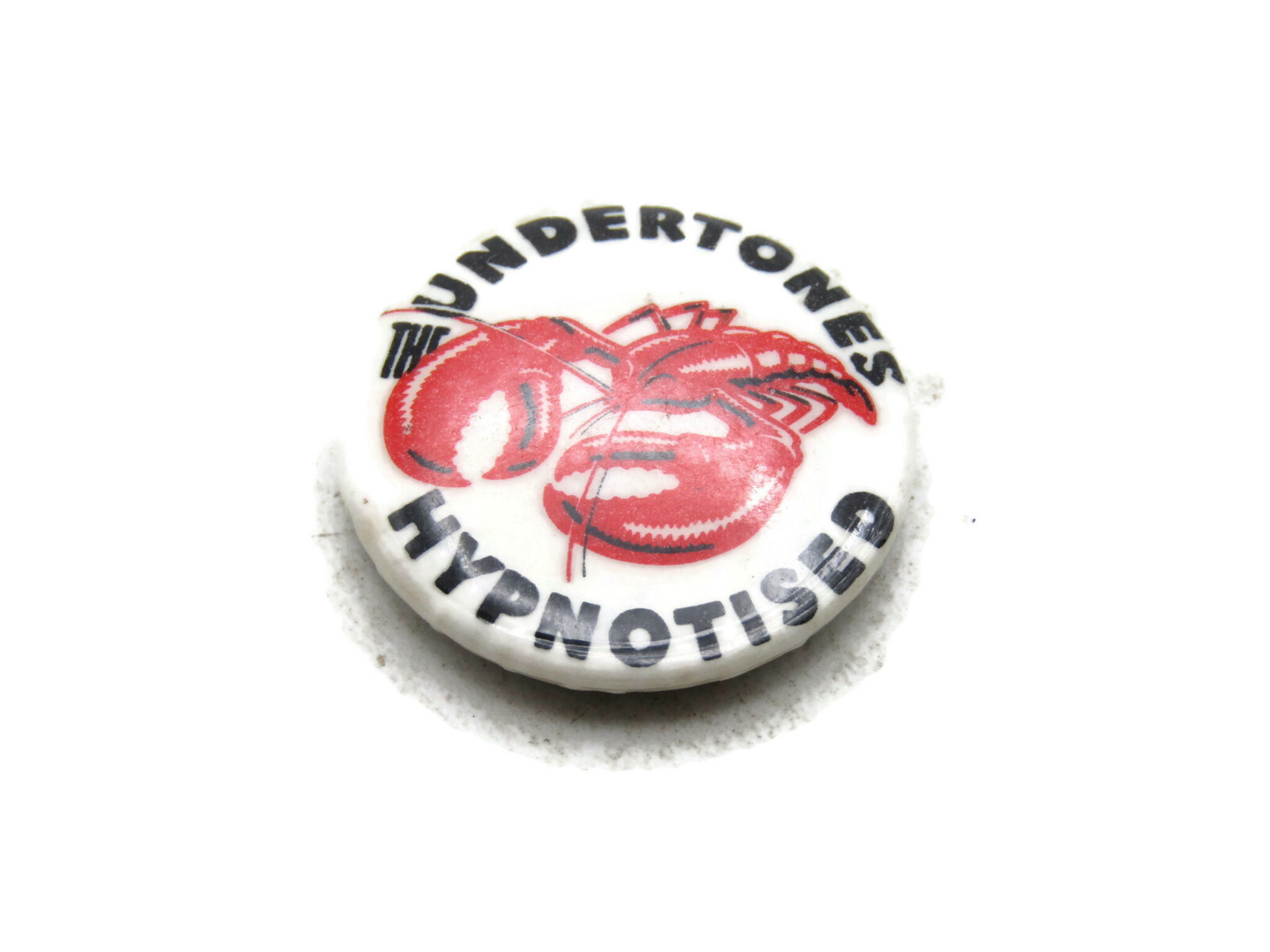 Vintage 1980 The Undertones Hypnotised Album Promo Pinback Button Badge Lobster Vintage 1980 The Undertones Hypnotised Album Promo Pinback Button Badge Lobster