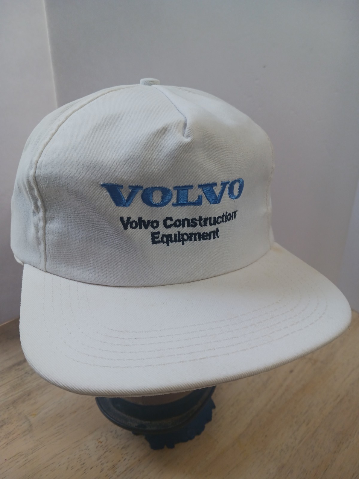 Vintage Volvo Construction Equipment Snapback Hat Cap USA Made Embroidered Vintage Volvo Construction Equipment Snapback Hat Cap USA Made Embroidered