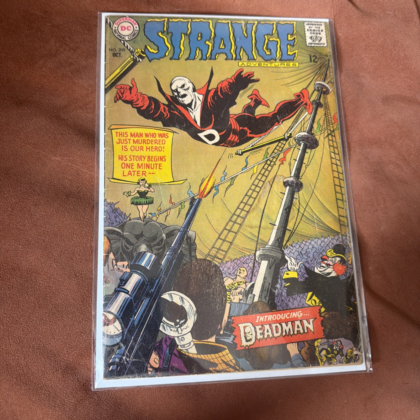 Strange Adventures #205 Deadman's 1st Appearance Origin Issue Strange Adventures #205 Deadman's 1st Appearance Origin Issue