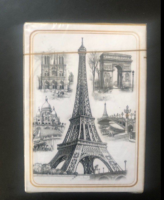 Paris France Original Sealed Playing Cards Mfg By Benart  Editions