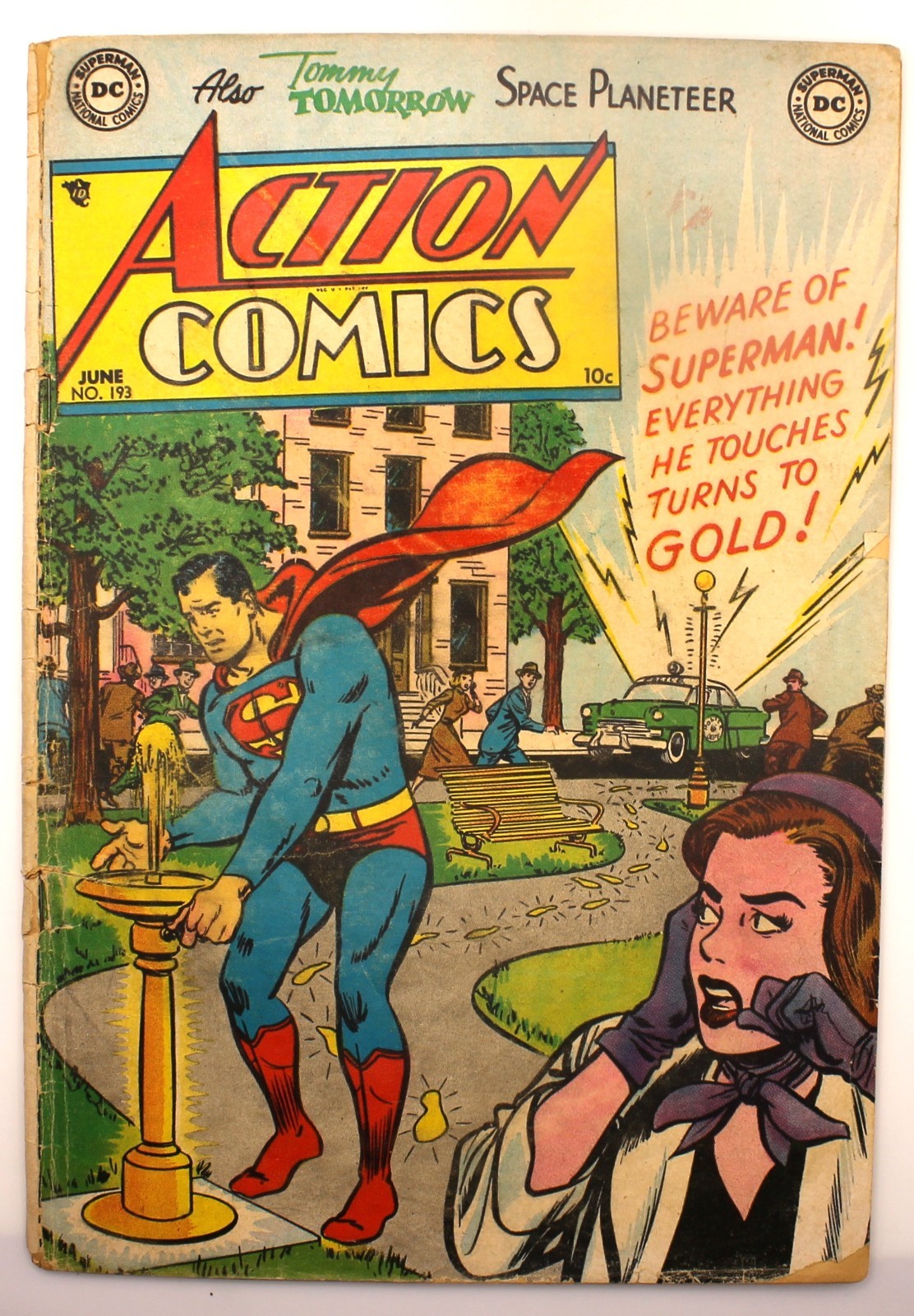 Action Comics #193 - 1954 DC Comics G/VG 3.0 Action Comics #193 - 1954 DC Comics G/VG 3.0