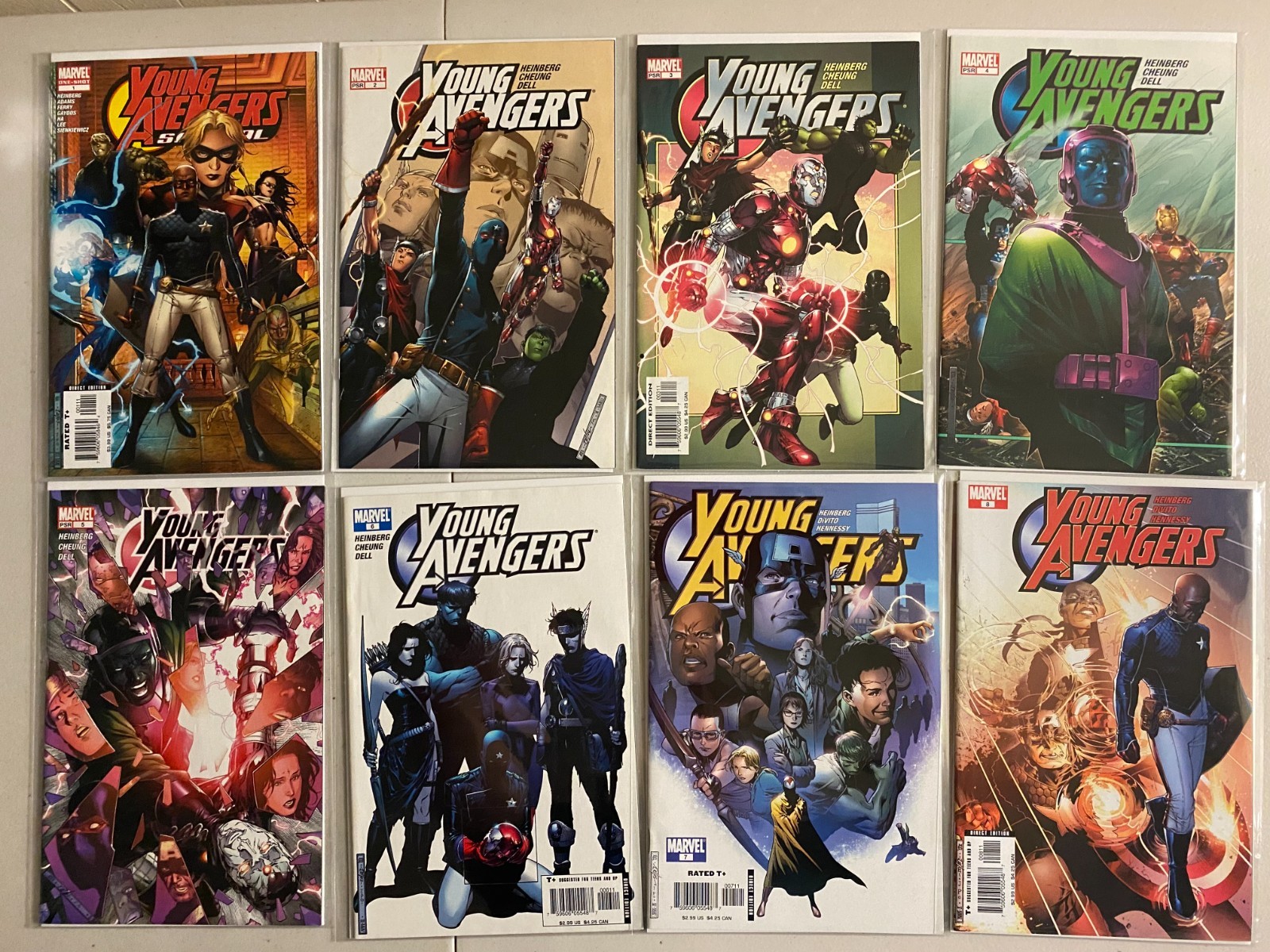 Young Avengers comics lot 12 diff special + #2-12 6.0 (2005) Young Avengers comics lot 12 diff special + #2-12 6.0 (2005)