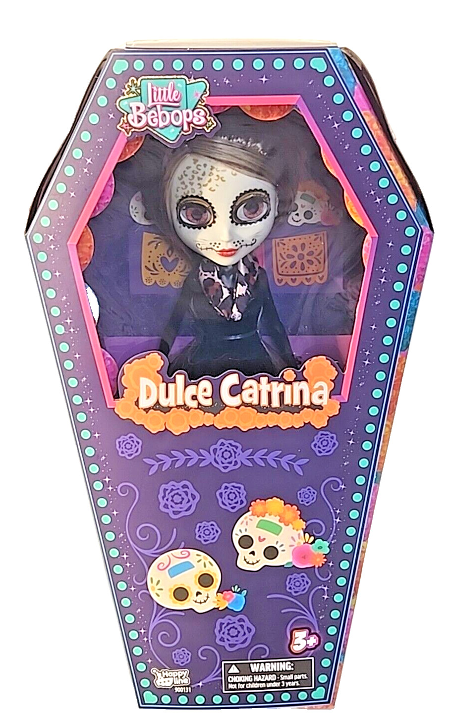 Little Bebops Dulce Catrina Blond Hair Orange Eyes El Dia De Muertos 10” Doll Little Bebops Dulce Catrina Blond Hair Orange Eyes El Dia De Muertos 10” Doll