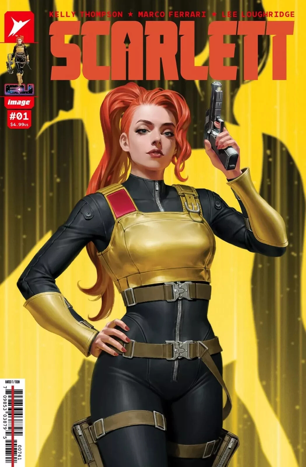 Scarlett #1 - Junggeon Yoon - Trade Dress Variant - Ltd to 800 - G.I. Joe Scarlett #1 - Junggeon Yoon - Trade Dress Variant - Ltd to 800 - G.I. Joe