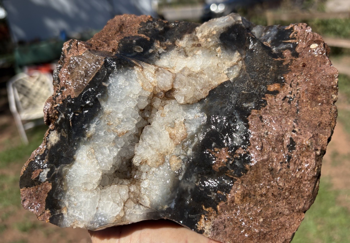 ☘️RR⛏️: Dark Blue Luna Blue Agate/Quartz In Matrix, New Mexico, 5 Lb ☘️RR⛏️: Dark Blue Luna Blue Agate/Quartz In Matrix, New Mexico, 5 Lb