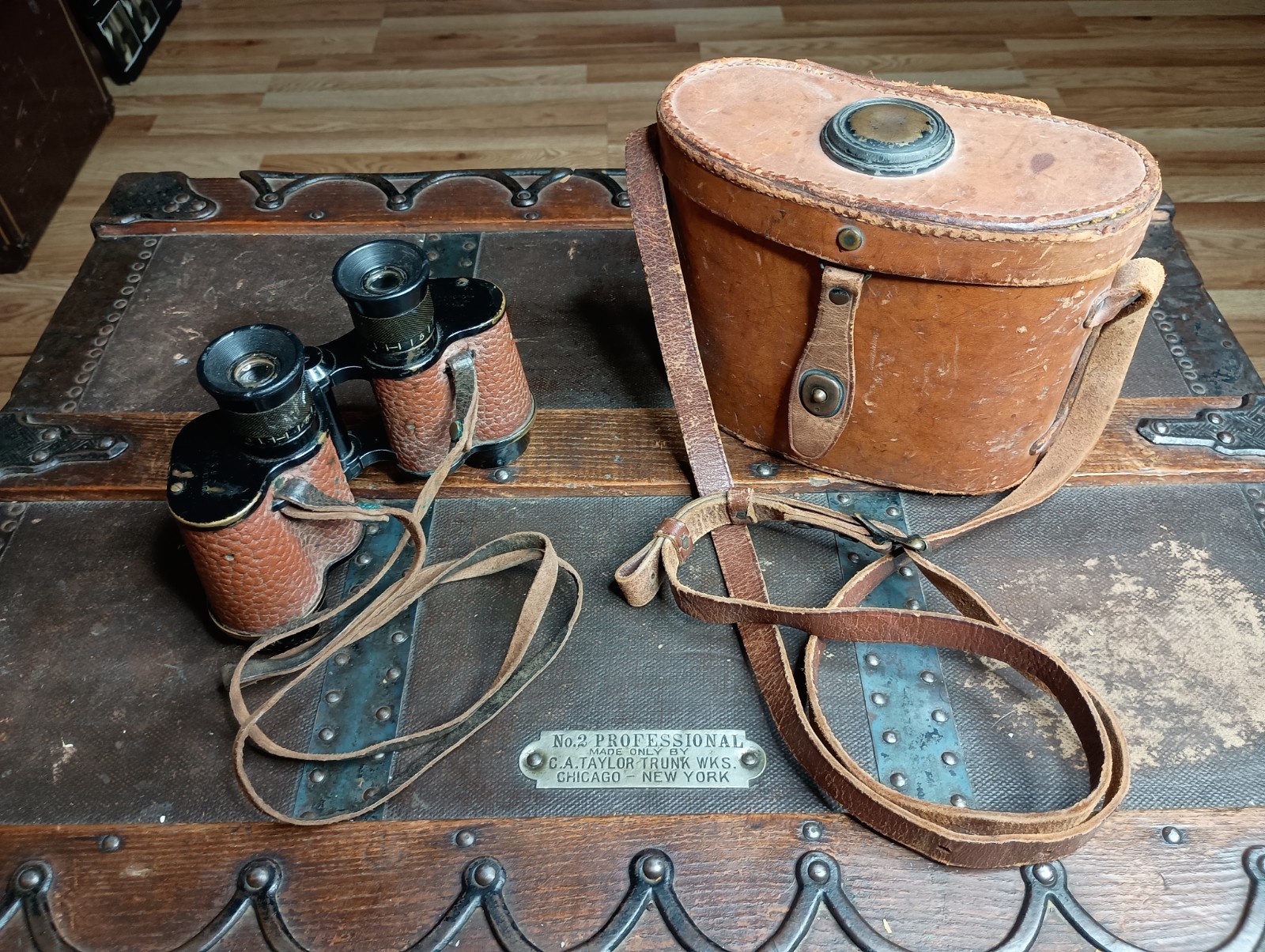 WWI US Signal Corps 6x30 Binoculars Naval Gun Factory 1918 With Leather Straps WWI US Signal Corps 6x30 Binoculars Naval Gun Factory 1918 With Leather Straps