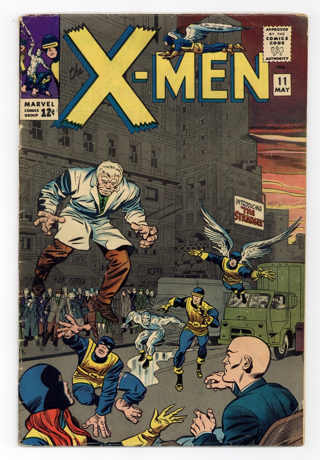 Uncanny X-Men #11 GD/VG 3.0 1965 1st app. The Stranger Uncanny X-Men #11 GD/VG 3.0 1965 1st app. The Stranger