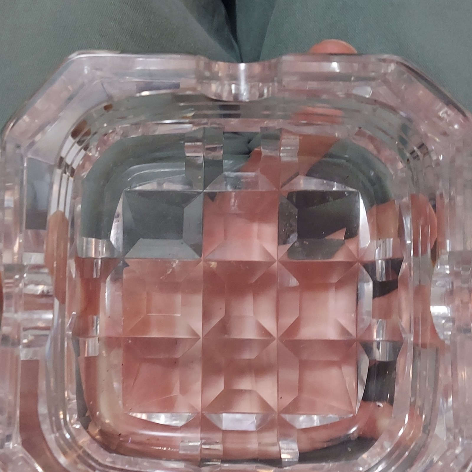 Vintage Waterford cigar Crystal Square Ashtray Heavy Cut Glass Cigar Tobacco Vintage Waterford cigar Crystal Square Ashtray Heavy Cut Glass Cigar Tobacco